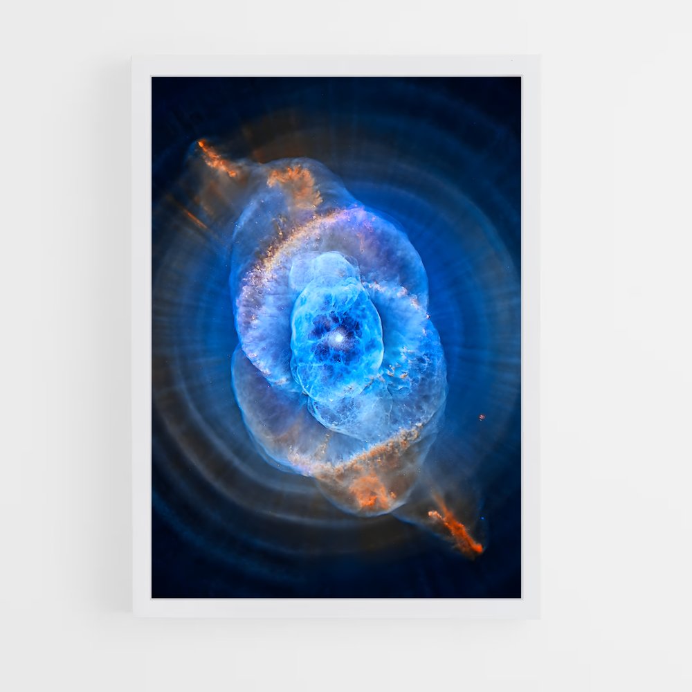 Poster Cat's Eye Nebula – affiche Nébuleuses (vue 3)